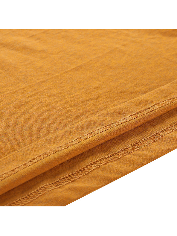 ALPINE PRO Férfi gyűrődésmentes póló ALPINE PRO NOGER golden oak varianta pa