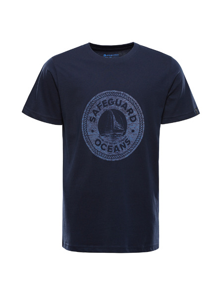 ALPINE PRO Férfi pamut póló ALPINE PRO DOMEN holdvilágos óceán változat pa