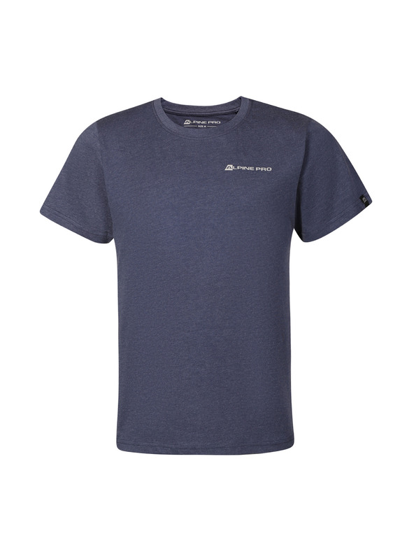 ALPINE PRO Férfi póló gyűrődésmentes anyagból ALPINE PRO NOGER mood indigo