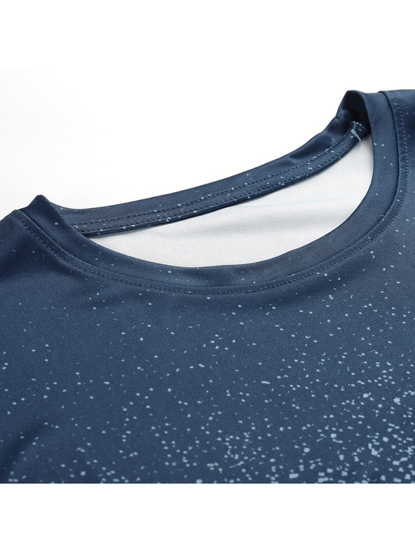 ALPINE PRO Férfi funkcionális Cool Dry póló ALPINE PRO QUATR moonlit ocean varianta pd