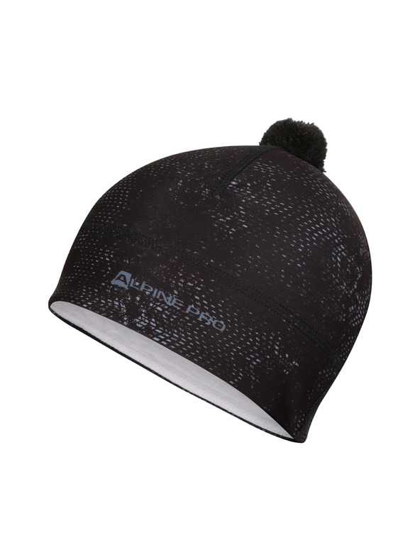 ALPINE PRO Funkcionális sapka bojttal ALPINE PRO ABERE black varianta pc