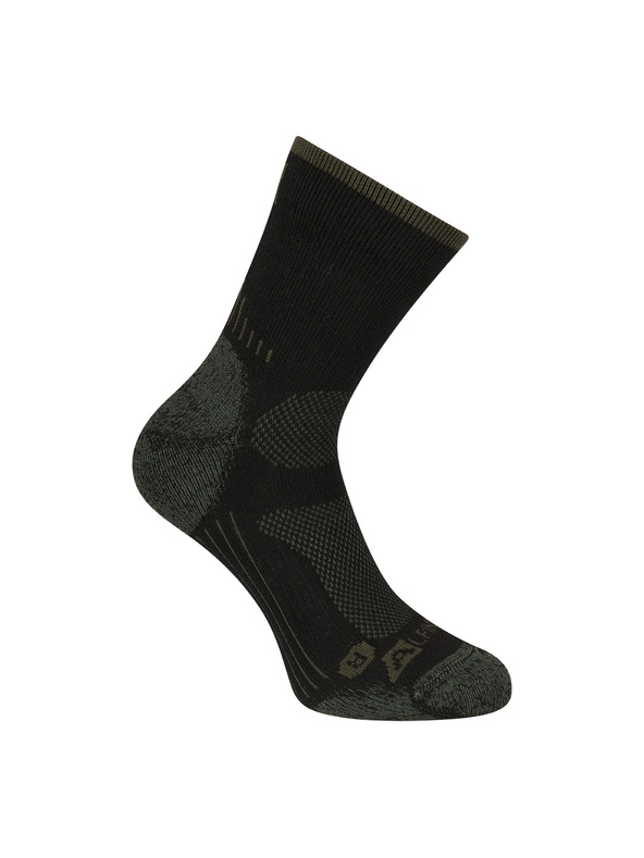 ALPINE PRO Antibakteriális zokni ALPINE PRO KEROWE black