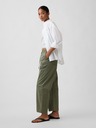 GAP Khaki nadrág High Rise Easy Barrel GAP