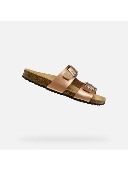 Geox Világosbarna női szandál Geox Brionia