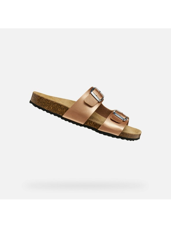 Geox Világosbarna női szandál Geox Brionia