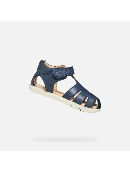Geox Sötétkék fiú barefoot szandál Geox Sandal Steppieup B