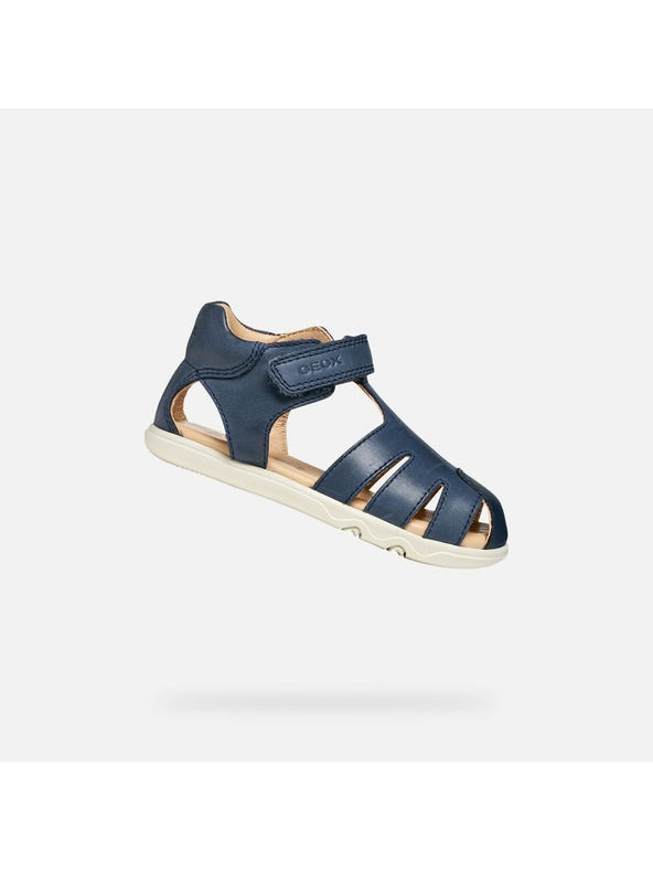 Geox Sötétkék fiú barefoot szandál Geox Sandal Steppieup B