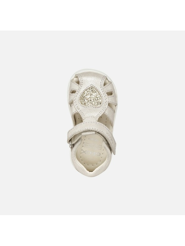 Geox Szürke lány cipő első lépésekhez Geox Sandal Macchia