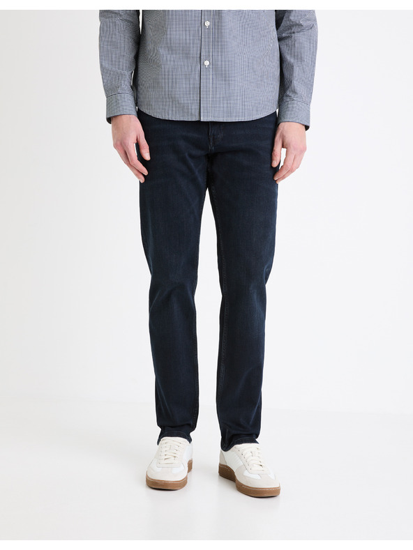Celio Sötétszürke férfi egyenes szabású farmernadrág Celio C15