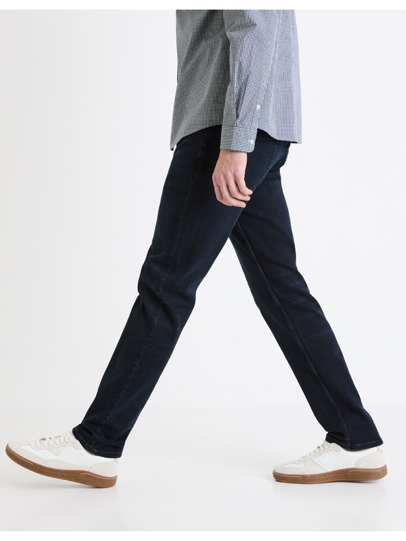 Celio Sötétszürke férfi egyenes szabású farmernadrág Celio C15