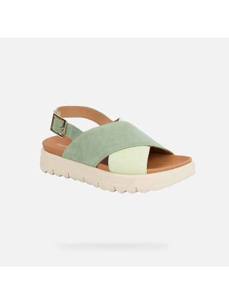 Geox Zöld női szandálok Geox Xand 2.1S