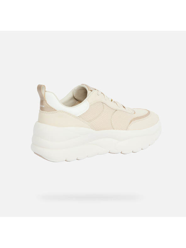 Geox Krémszínű női sportcipő Geox Xtros