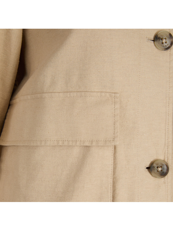 Geox Bézs női kabát Geox Maddalusia