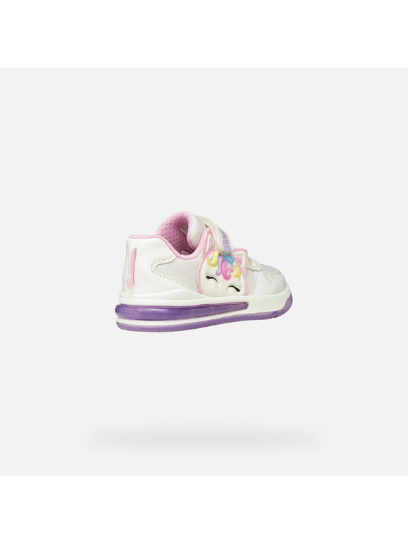 Geox Fehér lányos sportcipő Geox Sketlite