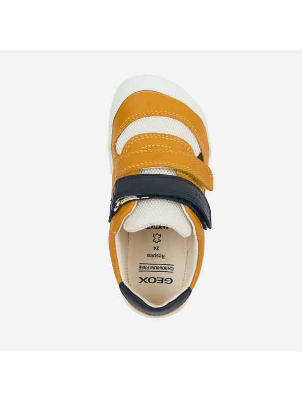 Geox Sárga fiú barefoot sneaker első lépésekhez Geox Steppieup