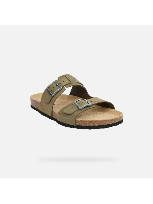 Geox Khaki férfi papucs Geox Ghita