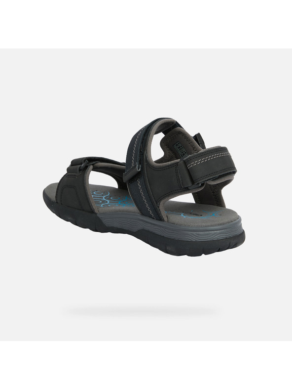 Geox Fekete Geox Spherica EC5 férfi szandál