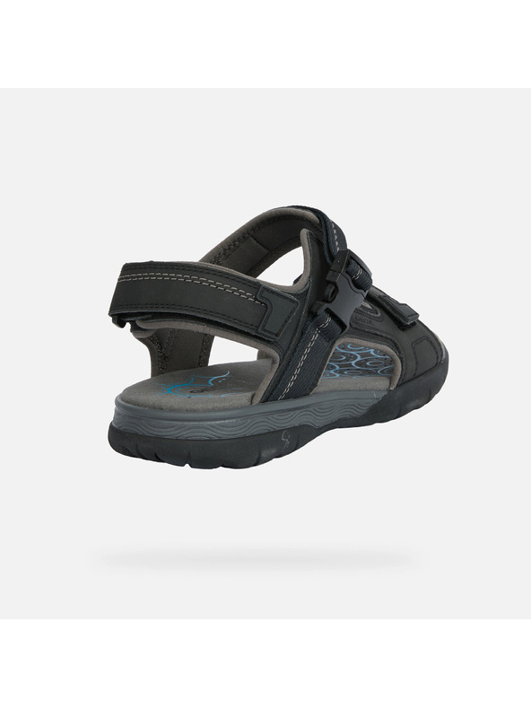 Geox Fekete Geox Spherica EC5 férfi szandál