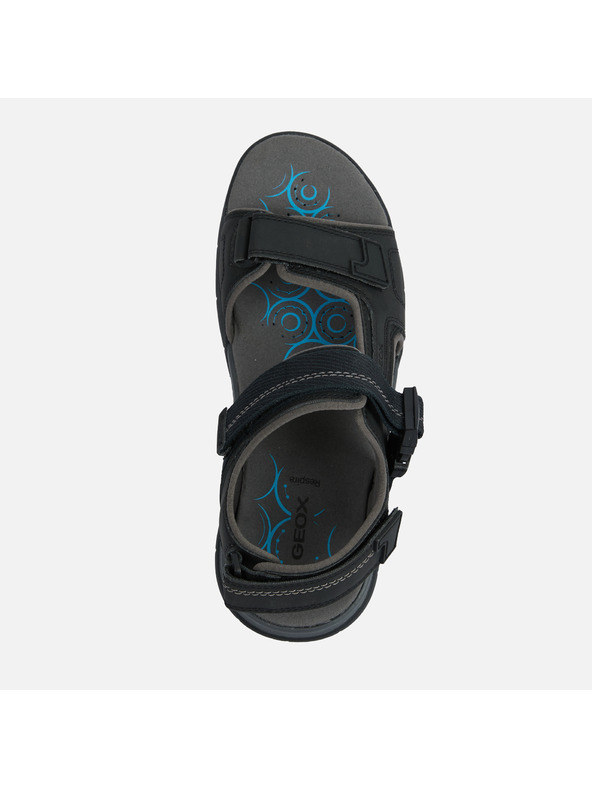 Geox Fekete Geox Spherica EC5 férfi szandál