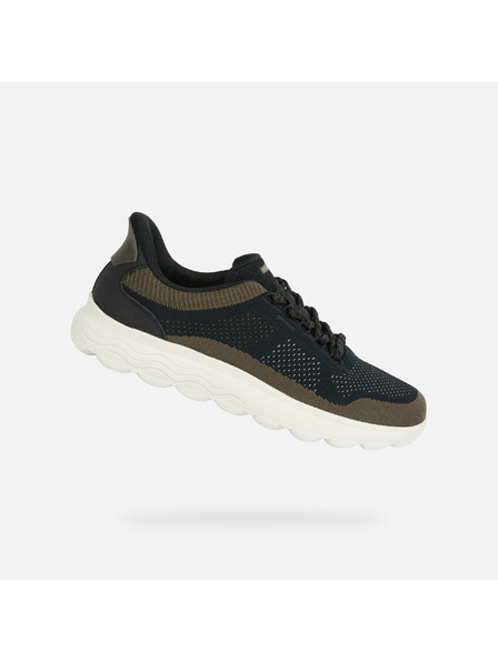 Geox Fekete férfi sneaker Geox Spherica Plus Fast in