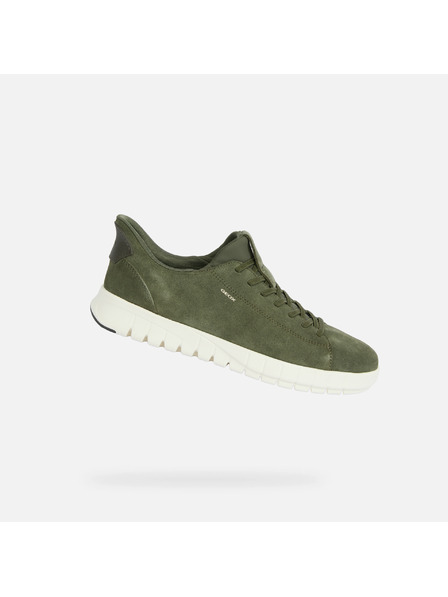 Geox Khaki férfi sneaker Geox Flextride Plus Fast in