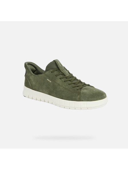 Geox Khaki férfi sneaker Geox Flextride Plus Fast in