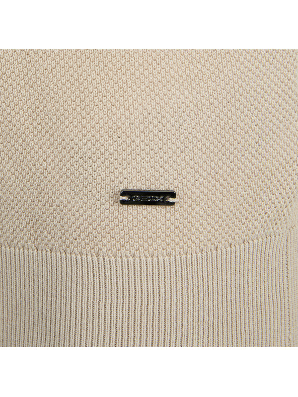 Geox Bézs férfi póló Geox Knit