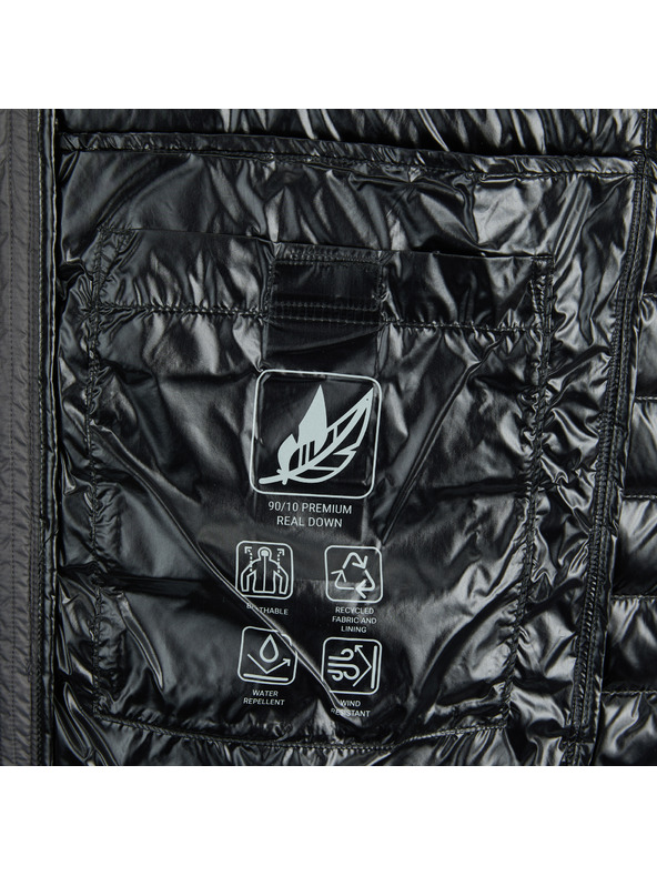 Geox Szürke férfi tollpihés kabát Geox Warrens