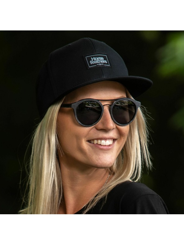 Horsefeathers Napszemüveg Nomad - brushed black/gray