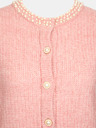 Orsay ORSAY Világos rózsaszín női kardigán applikációval