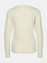 Orsay ORSAY Krémszínű női pulóver applikációval
