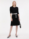 Orsay ORSAY fekete női térdig érő ruha