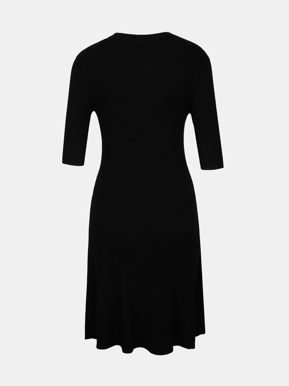 Orsay ORSAY fekete női térdig érő ruha