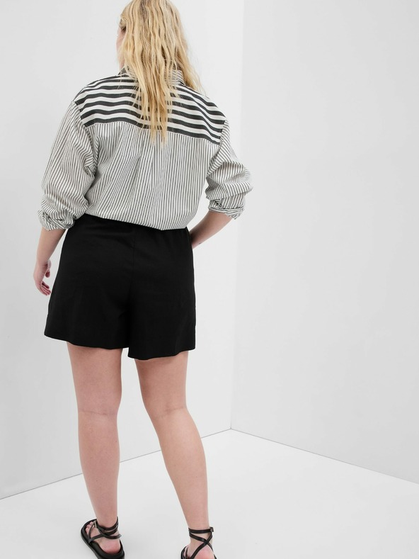 GAP Vászon rövidnadrágok rugalmas derékkal GAP