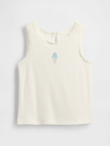 GAP Baby bordázott top GAP