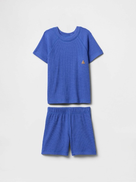 GAP Baby outfit szett waffle mintával GAP