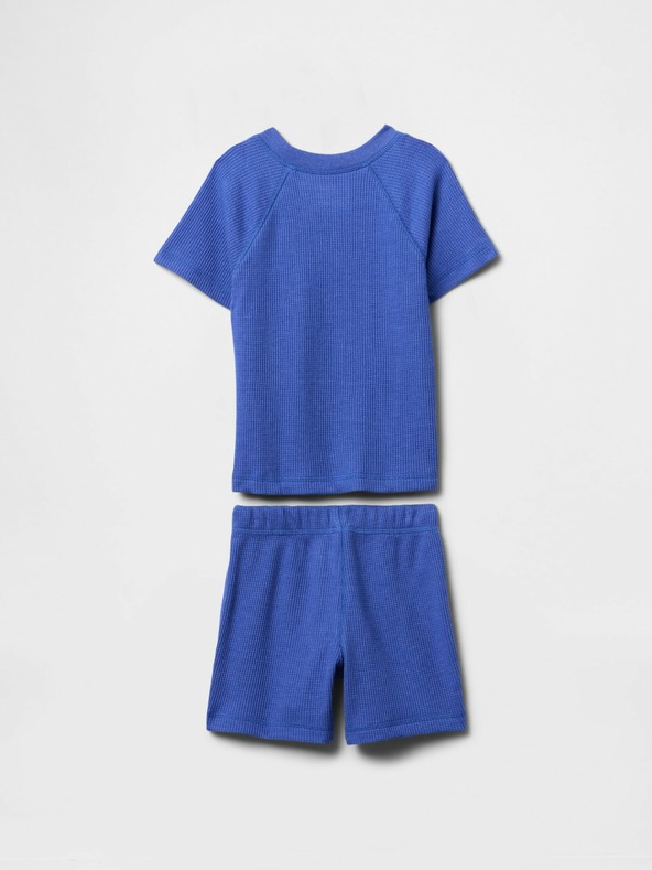 GAP Baby outfit szett waffle mintával GAP