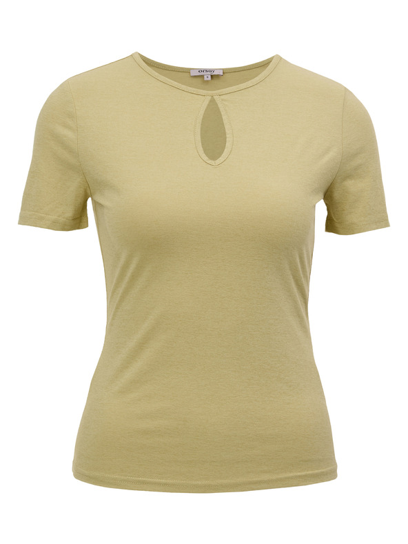 Orsay ORSAY Sárga női póló rövid ujjú