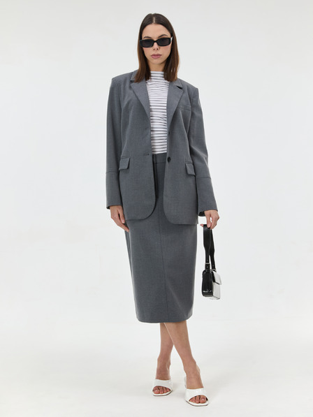 Orsay ORSAY Fehér csíkos női póló rövid ujjú