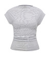 Orsay ORSAY Fehér csíkos női póló rövid ujjú