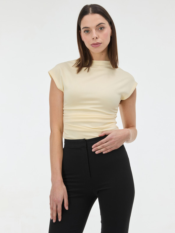 Orsay ORSAY Sárga női póló rövid ujjú