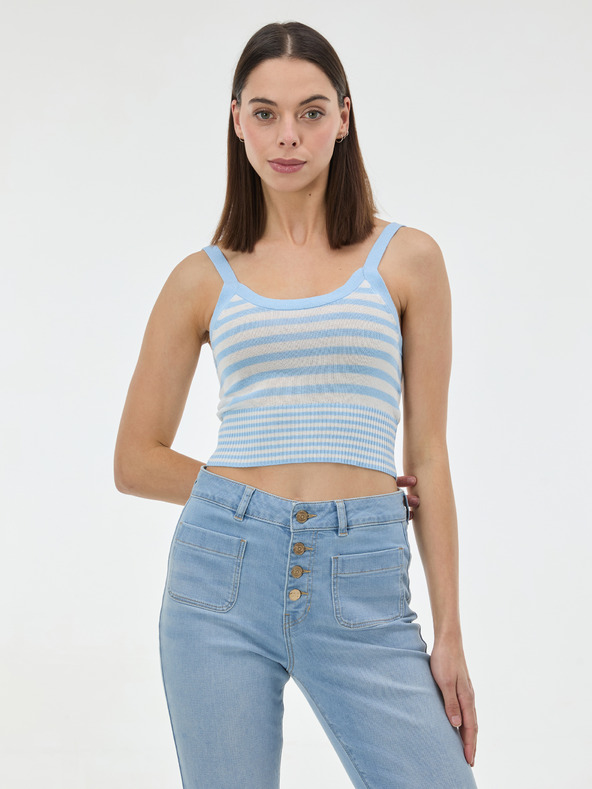 Orsay ORSAY Világoskék csíkos női trikó