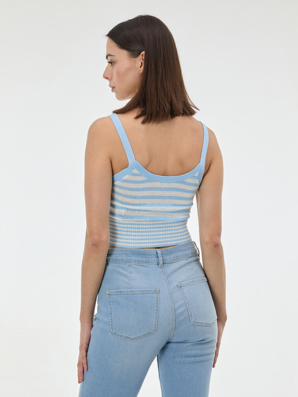 Orsay ORSAY Világoskék csíkos női trikó