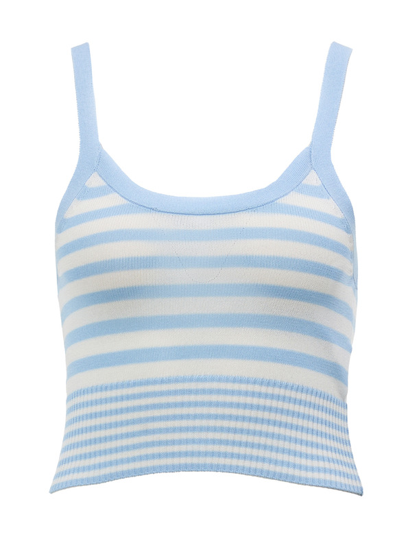 Orsay ORSAY Világoskék csíkos női trikó