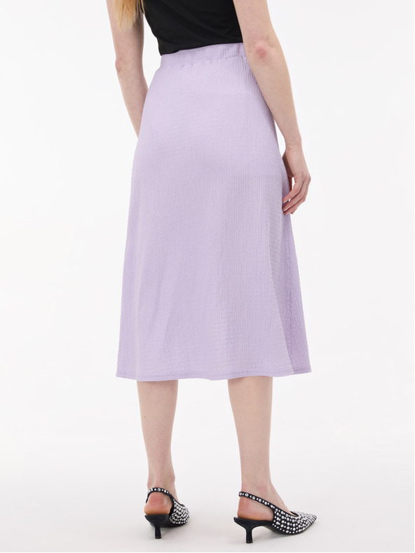 Orsay ORSAY Világos lila női midi szoknya