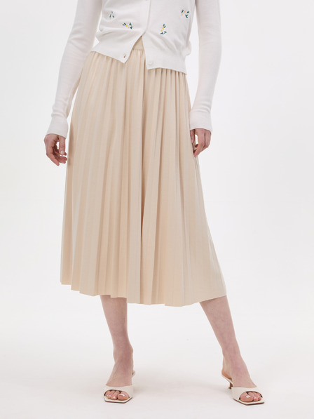 Orsay ORSAY bézs színű női midi szoknya