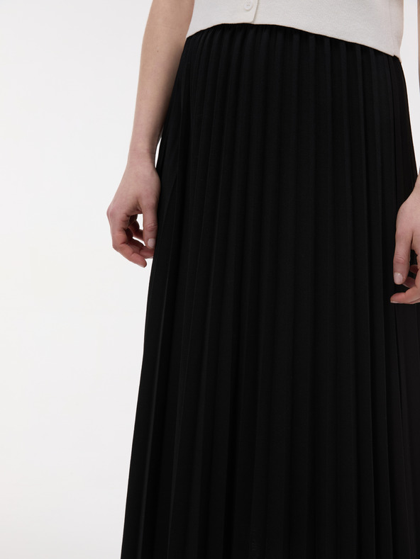 Orsay ORSAY fekete női midi szoknya