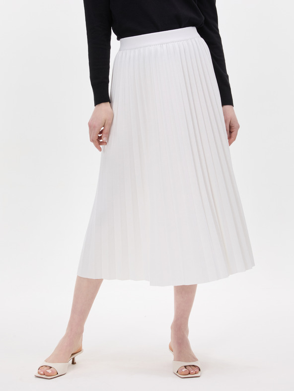 Orsay ORSAY Krémszínű női midi szoknya