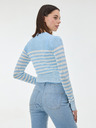 Orsay ORSAY Világoskék csíkos női kardigán
