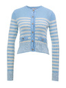 Orsay ORSAY Világoskék csíkos női kardigán